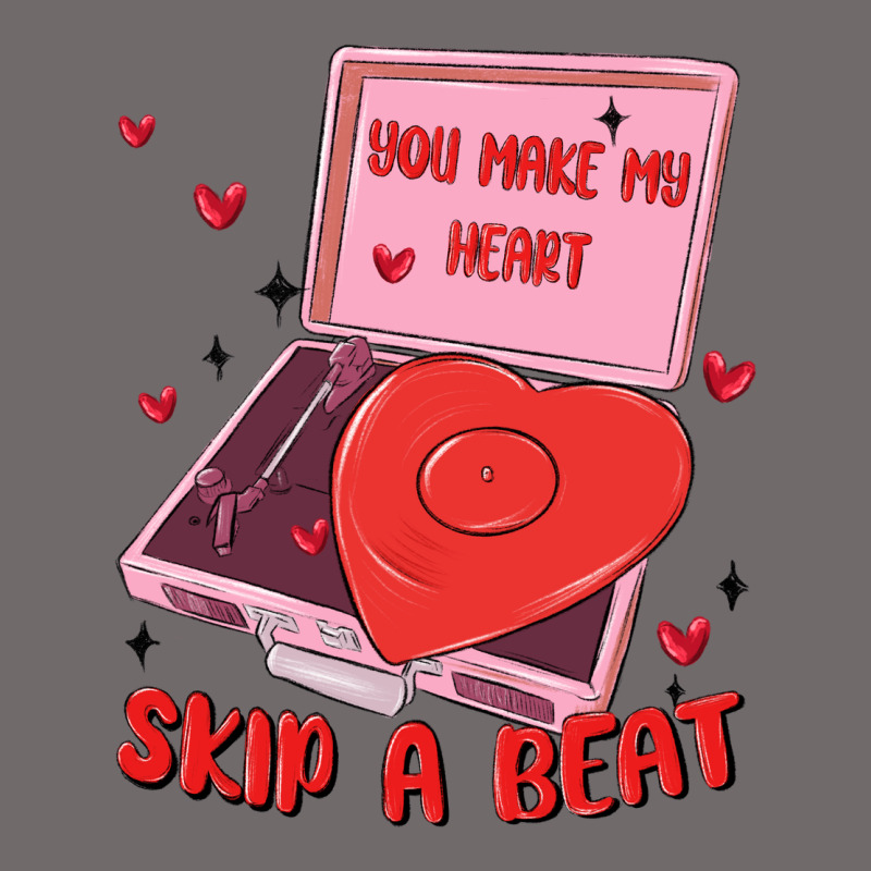 Heart Record Player Urban Heavy Tee by MaliasSmallBusiness | Teevron