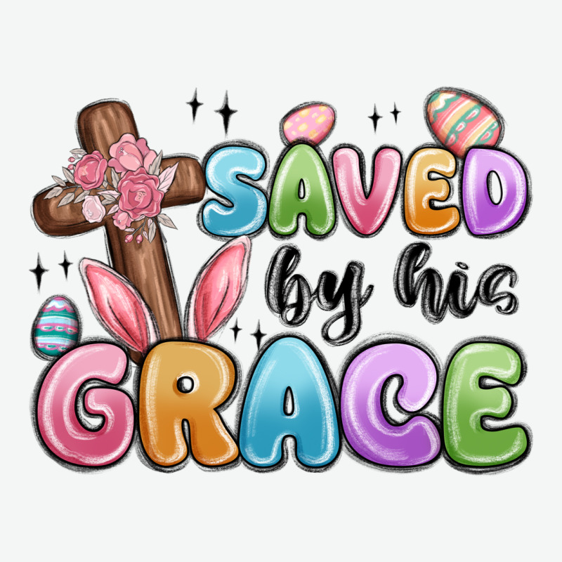 Saved By His Grace Urban Heavy Tee by MaliasSmallBusiness | Teevron