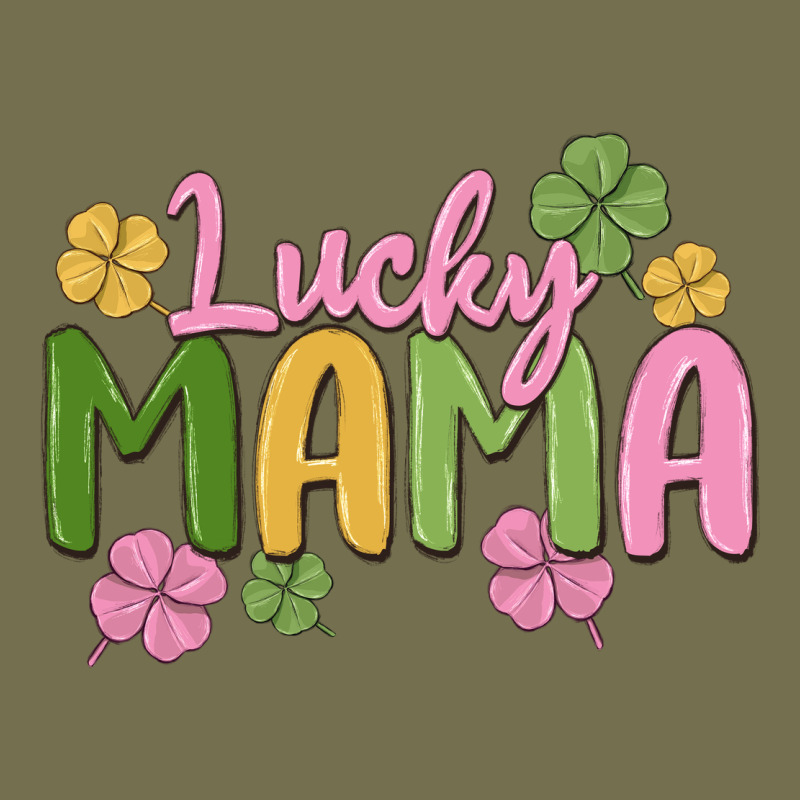 Lucky Mama Vintage Hoodie by MaliasSmallBusiness | Teevron