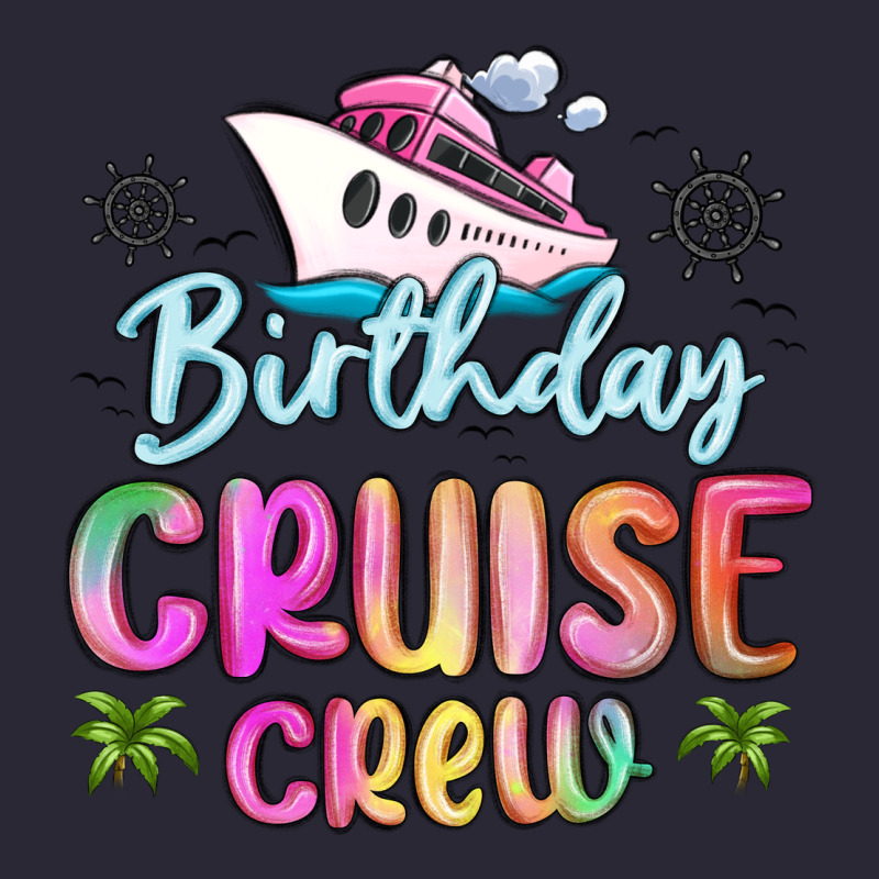 Birthday Cruise Crew Vintage Tee by MaliasSmallBusiness | Teevron
