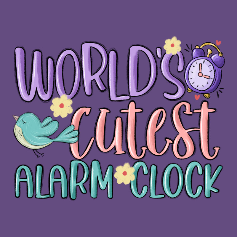 World's Cutest Alarm Clock Vintage Hoodie by MaliasSmallBusiness | Teevron