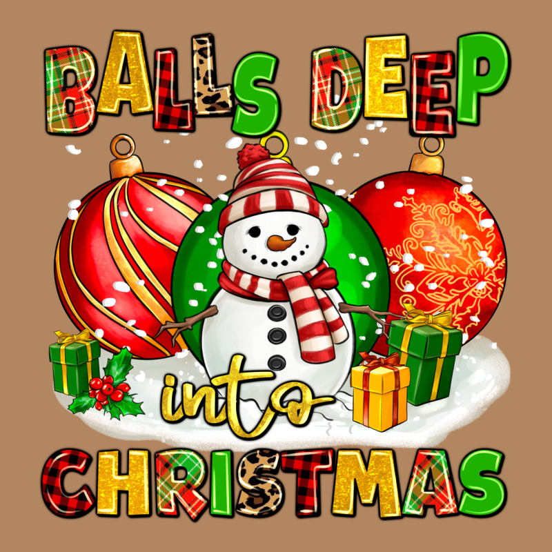 Balls Deep Into Christmas Long Sleeve Tee by MaliasSmallBusiness | Teevron