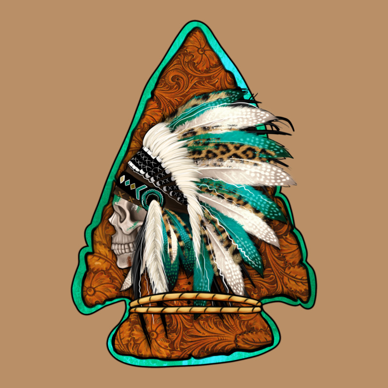 Indian Headdress Arrowhead Vintage Hoodie by Jasminsmagicworld | Teevron