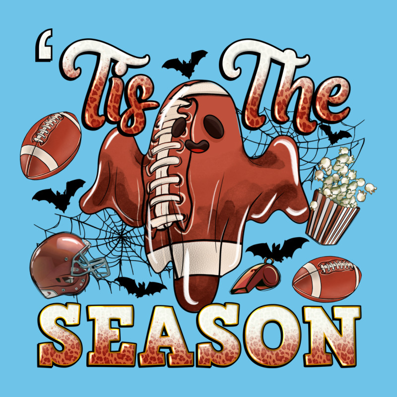 Tis The Season Football Halloween Premium Sweatshirt by CowGirlArtShop | Teevron