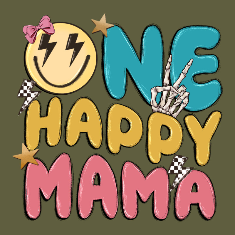 One Happy Mama Vintage Tee by MaliasSmallBusiness | Teevron