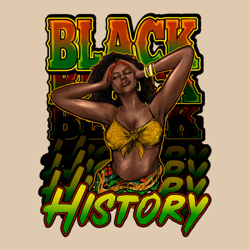 Black History Afro Woman Heavyweight Sweatshirt by NancyCooperArtShop | Teevron