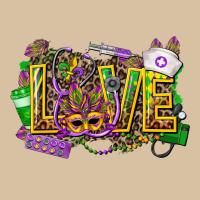Mardi Gras Love Nurse Heavyweight Hoodie | Teevron