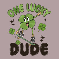 One Lucky Dude Vintage Hoodie | Teevron