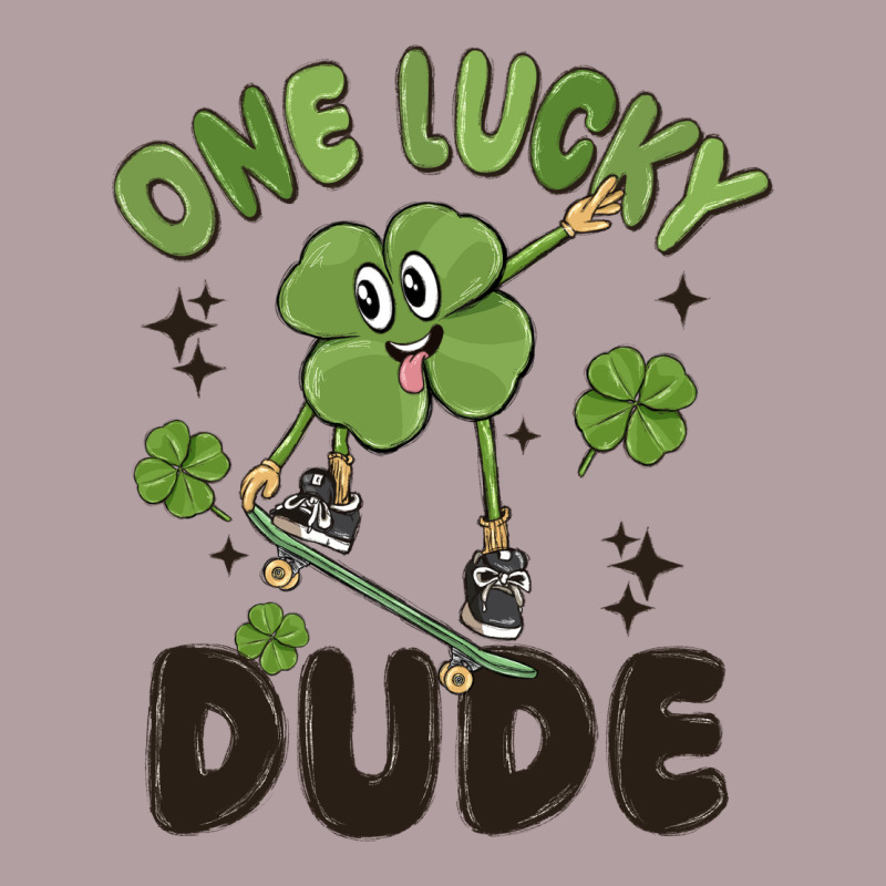 One Lucky Dude Vintage Hoodie by MaliasSmallBusiness | Teevron