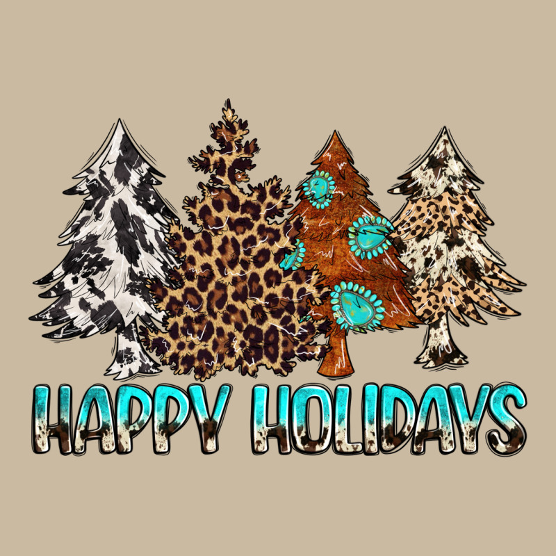 Happy Holidays Trees Long Sleeve Tee by MaliasSmallBusiness | Teevron