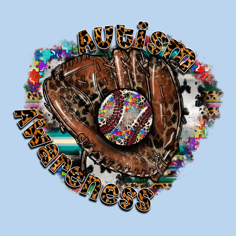 Autism Awareness Baseball Classic Tee by CowhideDigitalArt | Teevron