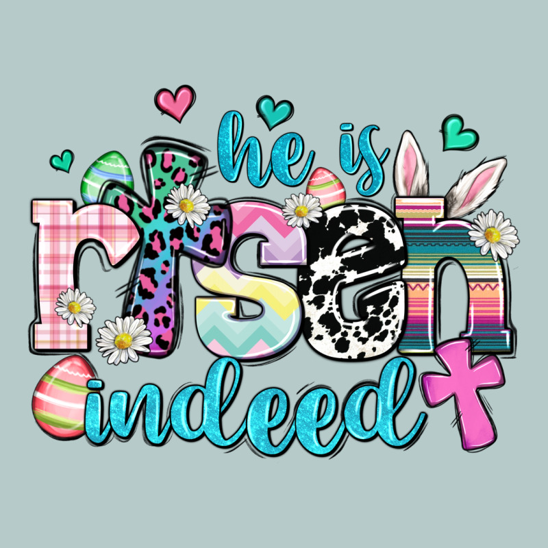 He Is Risen Indeed Heavy Core Tee by AdoDesignShop | Teevron
