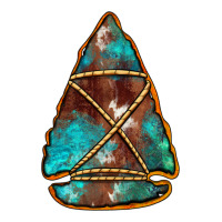 turquoise cowhide arrowhead | Teevron
