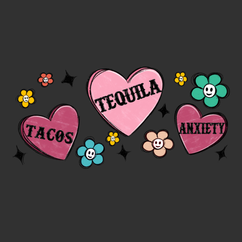 Tacos Tequila Anxiety Urban Heavy Tee by MaliasSmallBusiness | Teevron