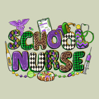 School Nurse Mardi Gras Heavyweight Hoodie | Teevron
