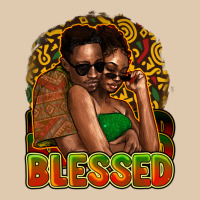 Black Couple Blessed Heavyweight Sweatshirt | Teevron