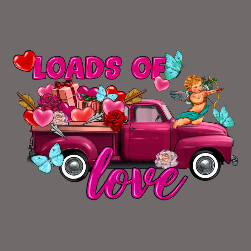 Loads Of Love Valentine's Day Truck Urban Hoodie by FaDigitalArtStudio | Teevron