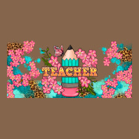 Teacher Floral Pencil Libbey Glass Premium Tee | Teevron