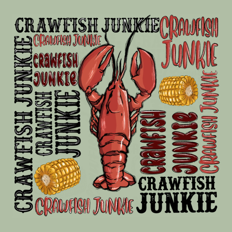 Crawfish Junkie Urban Heavy Tee by MaliasSmallBusiness | Teevron