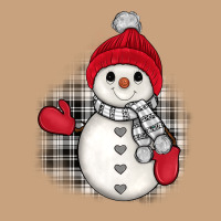 Grey Christmas Snowman Vintage Tee | Teevron