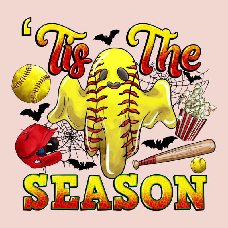 Tis The Season Softball Halloween Premium Sweatshirt by CowGirlArtShop | Teevron