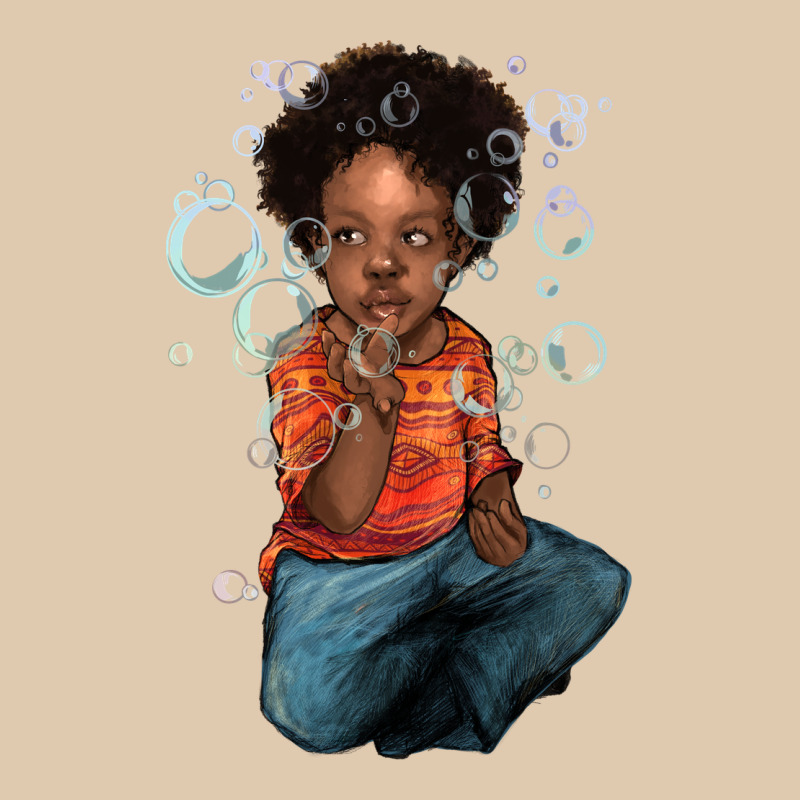 Afro Black Boy Heavyweight Sweatshirt by NancyCooperArtShop | Teevron