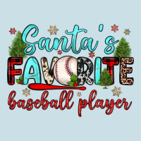 Santa S Favorite Baseball Player Ladies Tee | Teevron
