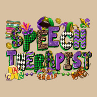 Speech Therapist Mardi Gras Cowgirl Heavyweight Hoodie | Teevron