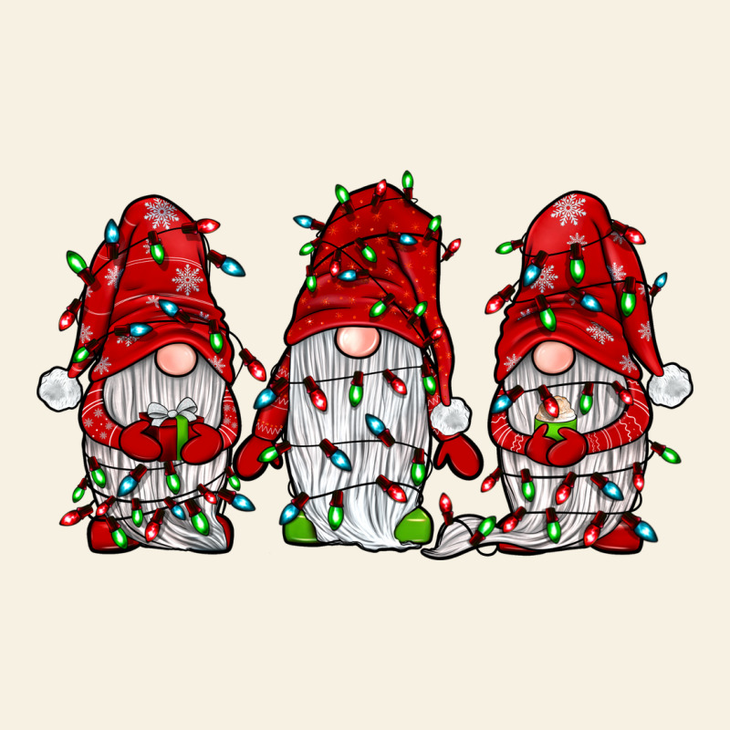 Gnome With Christmas Lights Vintage Tee by JahusDesignShop | Teevron
