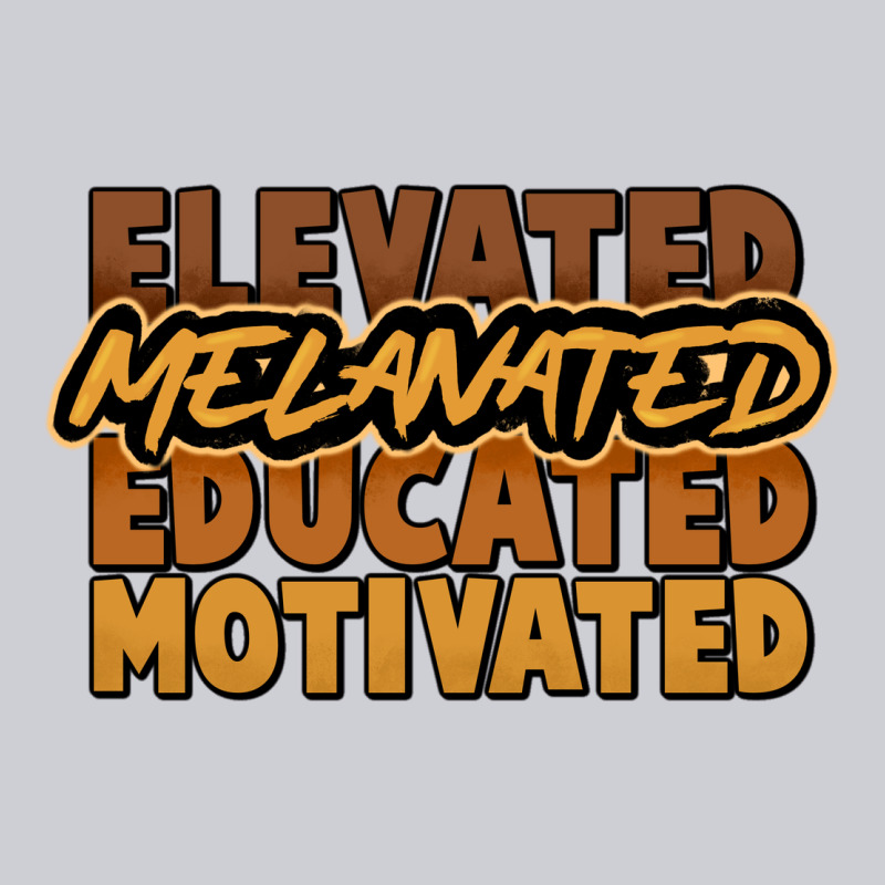 Elevated Melanated Educated Motivated Heavyweight Sweatshirt by NancyCooperArtShop | Teevron