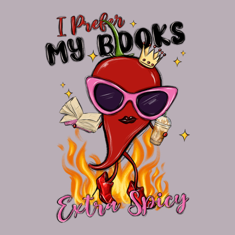 I Prefer My Books Extra Spicy Vintage Tee by MaliasSmallBusiness | Teevron