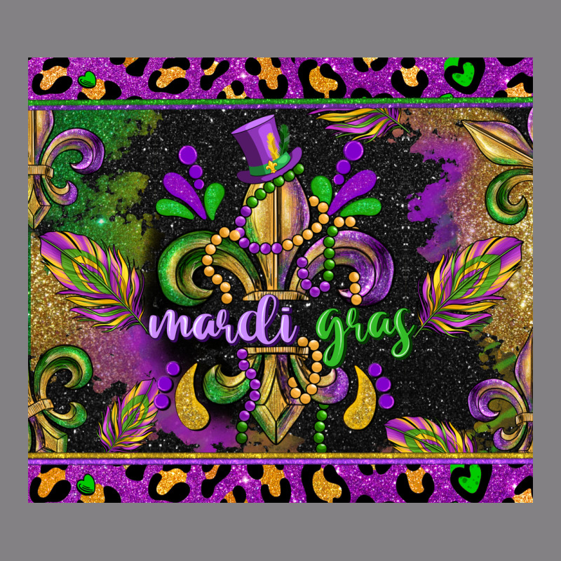 Mardi Gras Fleur De Lis Heavyweight Hoodie by CowGirlArtShop | Teevron
