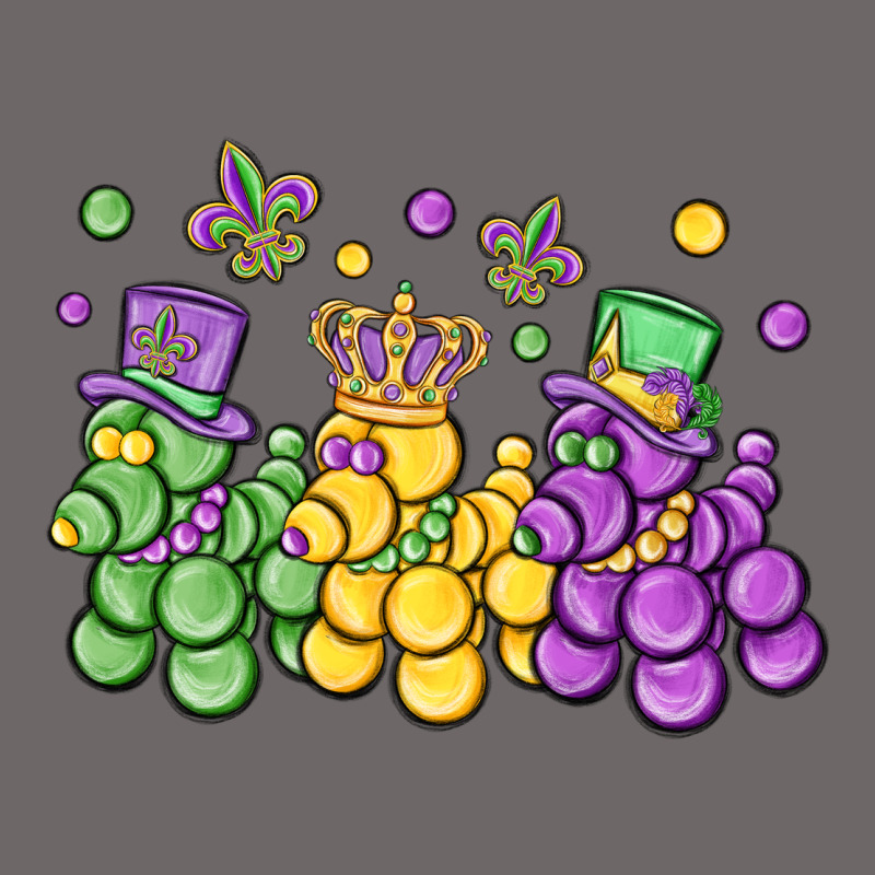 Mardi Gras Bead Dogs Classic Tee by MaliasSmallBusiness | Teevron