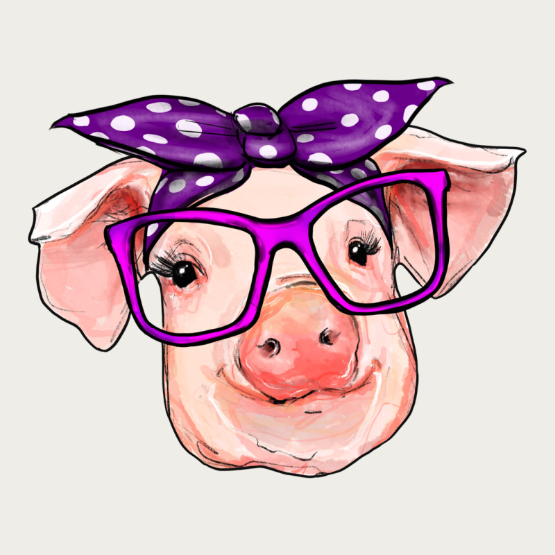 Pig With Bandana Zipper Hoodie by RanaPortraitStore | Teevron
