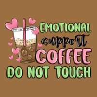 Emotional Support Coffee Do Not Touch Vintage Tee | Teevron