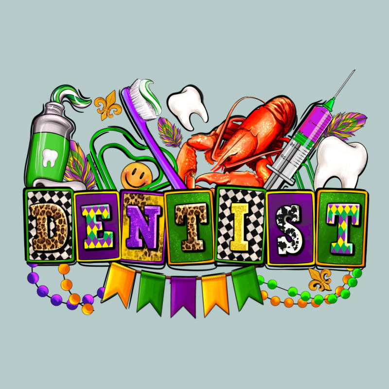 Mardi Gras Dentist Heavy Core Tee by AdoDesignShop | Teevron