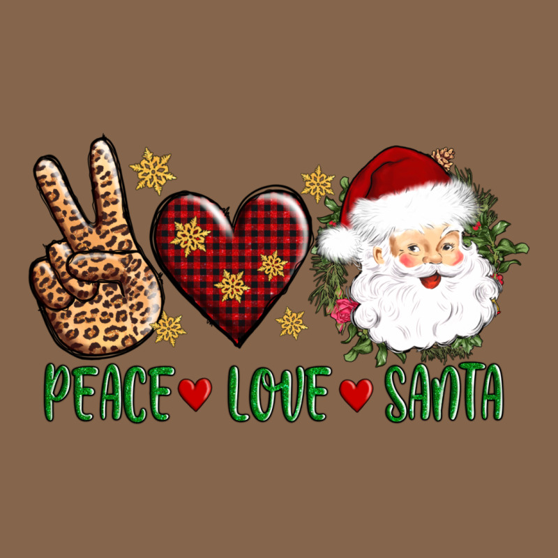 Peace Love Santa Premium Tee by AdoDesignShop | Teevron