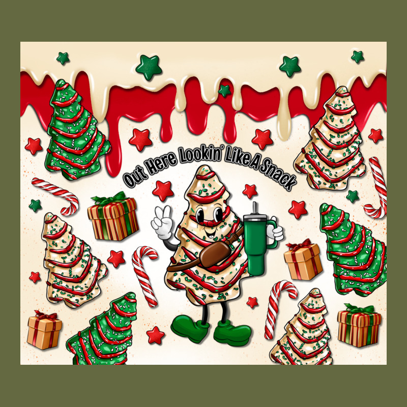 Boojee Christmas Cake Long Sleeve Tee by MaliasSmallBusiness | Teevron