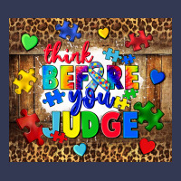 Think Before You Judge Heavyweight Hoodie | Teevron