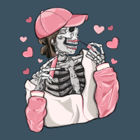 Skeleton Girl Valentine's Day Urban Heavy Tee | Teevron