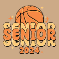 Basketball Senior 2024 Vintage Hoodie | Teevron