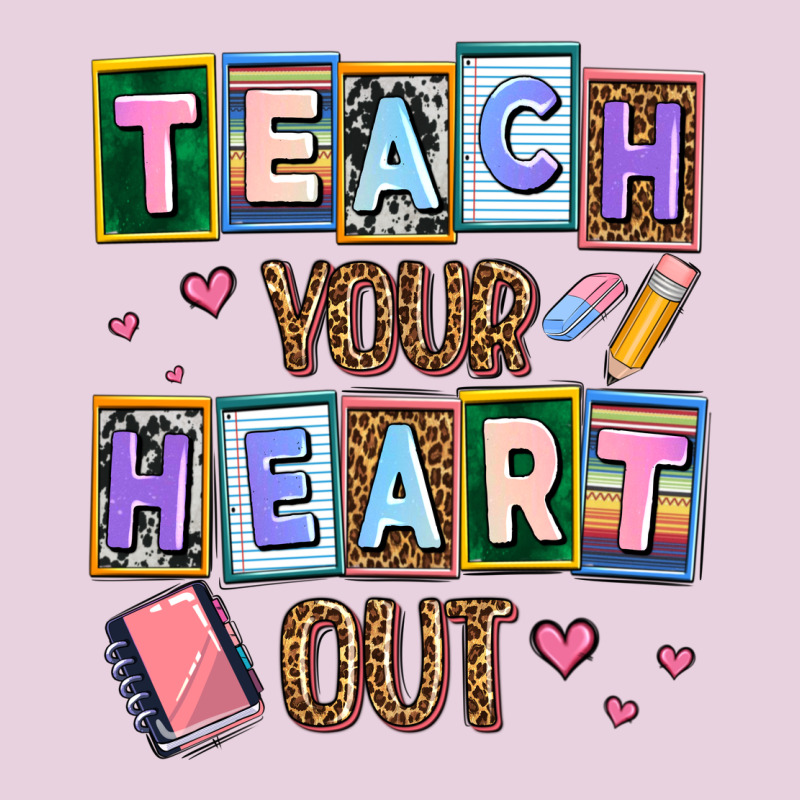 Teach Your Heart Out Ladies Tee by AdoDesignShop | Teevron