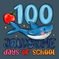 100 Jawsome Days Of School Urban Heavy Tee | Teevron