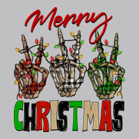 Merry Christmas Skeleton Hands Long Sleeve Tee | Teevron
