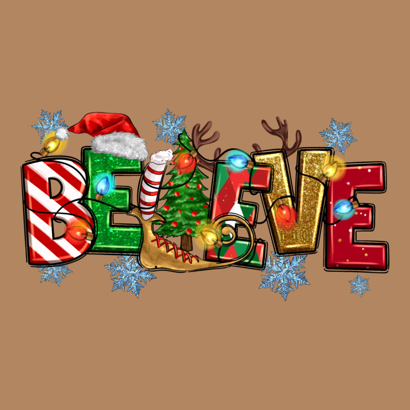 Christmas Believe Long Sleeve Tee by MaliasSmallBusiness | Teevron