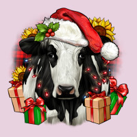 Christmas Holstein Ladies Tee | Teevron