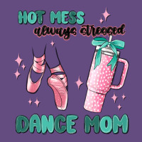 Mess Always Stressed Dance Mom Vintage Hoodie | Teevron
