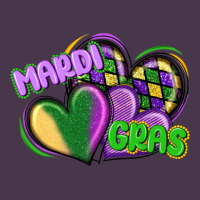 Mardi Gras Heart Heavyweight Hoodie | Teevron
