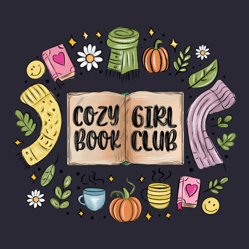Cozy Book Girl Club Vintage Tee by MaliasSmallBusiness | Teevron