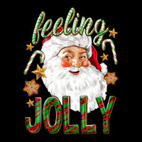 Feeling Jolly With Santa Long Sleeve Tee | Teevron